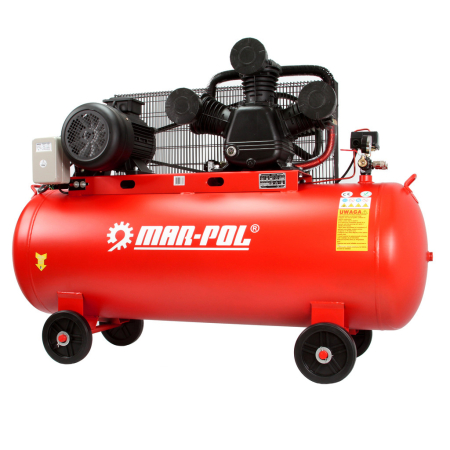 Scule electrice - Compresor aer 300l, 3 pistoane in W, 7.5kW, 8 bar, 1150 l/min (M88423)
