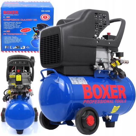 BlackFriday Compresor aer comprimat 30L 2.5CP 192L min + kit pneumatic 5piese 8bar (BX-3256) [1]