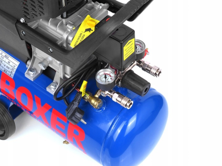 BlackFriday Compresor aer comprimat 30L 2.5CP 192L min + kit pneumatic 5piese 8bar (BX-3256) [12]