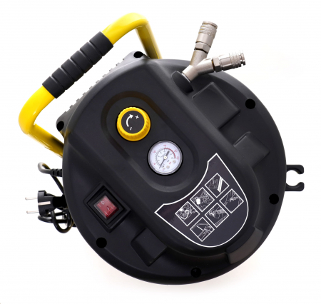 Compresor aer 50L 10bari fara ulei silentios 1500W 240 Lmin (KD1418) [7]