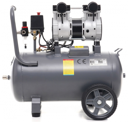 Compresor aer 50L fara ulei silentios 1500W 290L min 10 bar (TA384) [8]