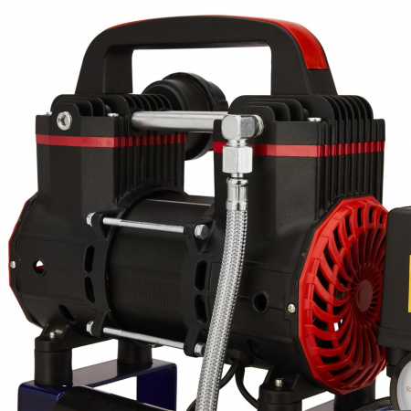 Compresor aer 9L fara ulei silentios 1500W 155 Lmin (KD2127) [5]