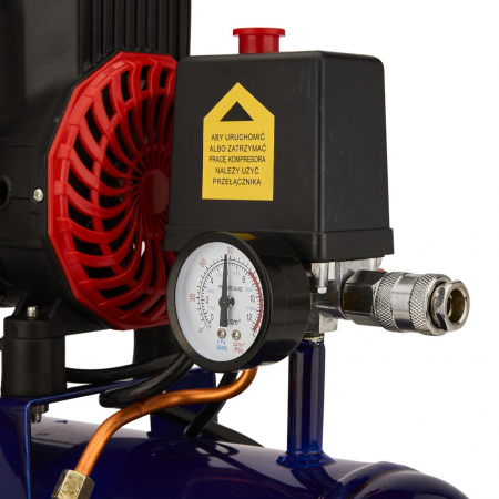 Compresor aer 9L fara ulei silentios 1500W 155 Lmin (KD2127) [10]