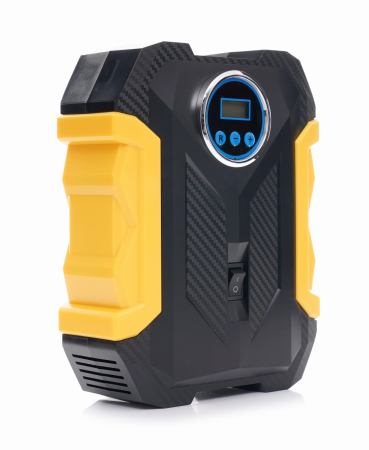 Compresor aer auto manometru digital DC 12V 140W 40 Lmin + adaptoare (KD1487) [1]