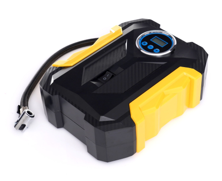 Compresor aer auto manometru digital DC 12V 140W 40 Lmin + adaptoare (KD1487) [6]