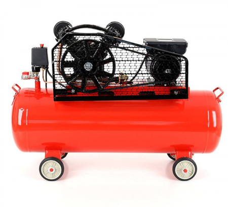 Compresor aer comprimat 100L 230V 3.8CP 250L/min 8bar 2 pistoane (KD402) [9]