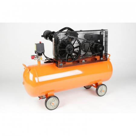 Compresor aer comprimat 100L 4.6CP 2 cilindri 480L min (LXC100-2-230V) [1]