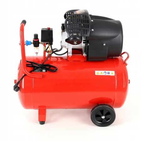 Resigilat-Compresor aer comprimat 100L 4CP 530L min 8bar + dezumidificator (KD1483) - Copie [6]