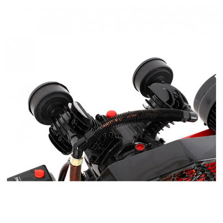 Compresor aer comprimat 150L 5.2CP 2 cilindri 640L min trifazic 380V (KD406-) [11]