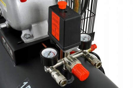 Compresor aer comprimat 150L 230V 3CP 250L min 2 cilindri (V81120) [4]