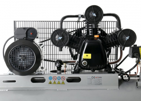 Compresor aer comprimat 150L 230V 5.6CP 650L min 3 cilindri + regulator dezumidificator (TA325B) [4]