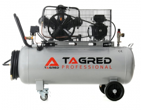 Compresor aer comprimat 150L 230V 5.6CP 650L min 3 cilindri + regulator dezumidificator (TA325B) [11]