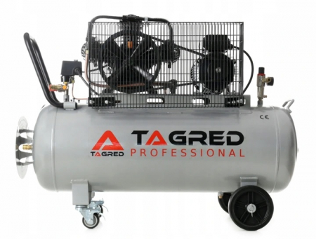 Compresor aer comprimat 200L 230V 5.6CP 650L min 3 cilindri + regulator dezumidificator (TA326B) [12]