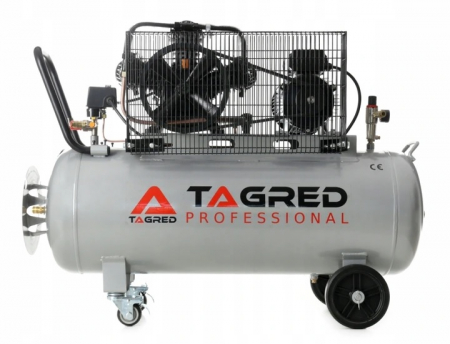 Compresor aer comprimat 200L 230V 5.6CP 650L min 3 cilindri + regulator dezumidificator (TA326B) [10]