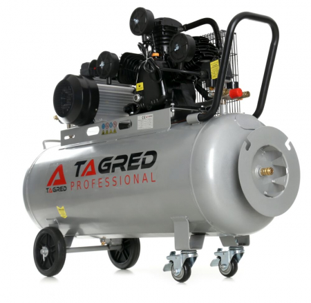 Compresor aer comprimat 200L 230V 5.6CP 650L min 3 cilindri + regulator dezumidificator (TA326B) [9]