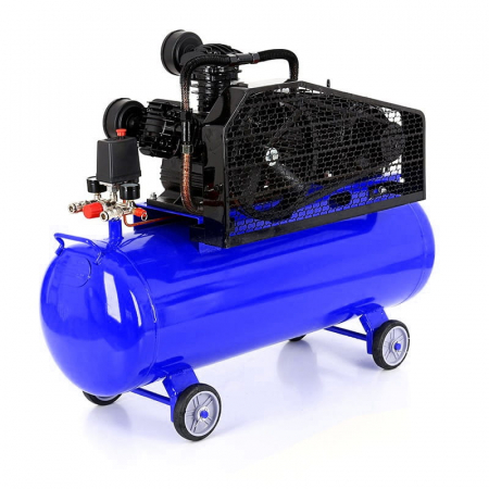 Compresor aer comprimat 200L trifazic trifazat 380V 400V 4.8kw 720Lmin 8 bar 3 pistoane (KD4064) [1]