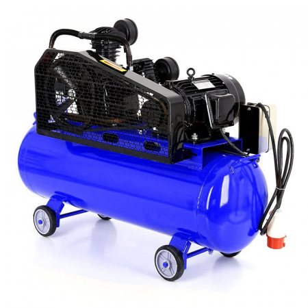 Compresor aer comprimat 200L trifazic trifazat 380V 400V 4.8kw 720Lmin 8 bar 3 pistoane (KD4064) [2]