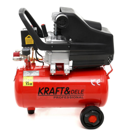 Compresor aer comprimat 24 litri 8 bar 2,8 KW + Kit 8 in 1 (KD400-K3) [7]