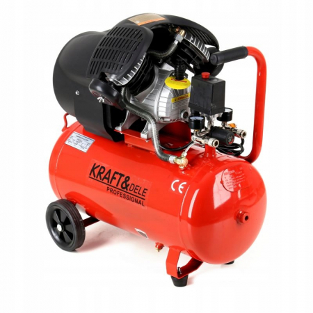 Compresoare - Resigilat-Compresor aer comprimat 50L 4CP 530L min 8bar (KD1484)