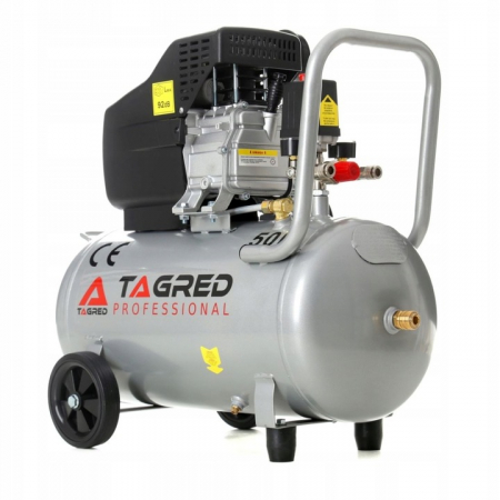 Compresor aer 50L 8 bar 300L min + kit scule (TA301+) [2]