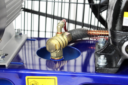 Compresor aer comprimat monofazic monofazat 100L 220V 230V 4.2CP 480L/min 8bar 2 pistoane (KD4054) [6]