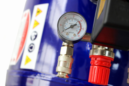 Compresor aer comprimat monofazic monofazat 100L 220V 230V 4.2CP 480L/min 8bar 2 pistoane (KD4054) [4]