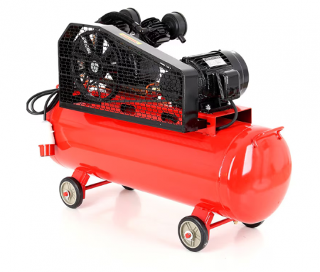 Compresor aer comprimat trifazic trifazat 270L 380V 7.5CP 820L/min 8bar 2 pistoane(KD409) [3]