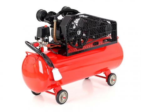 Compresor aer comprimat trifazic trifazat 270L 380V 7.5CP 820L/min 8bar 2 pistoane(KD409) [1]