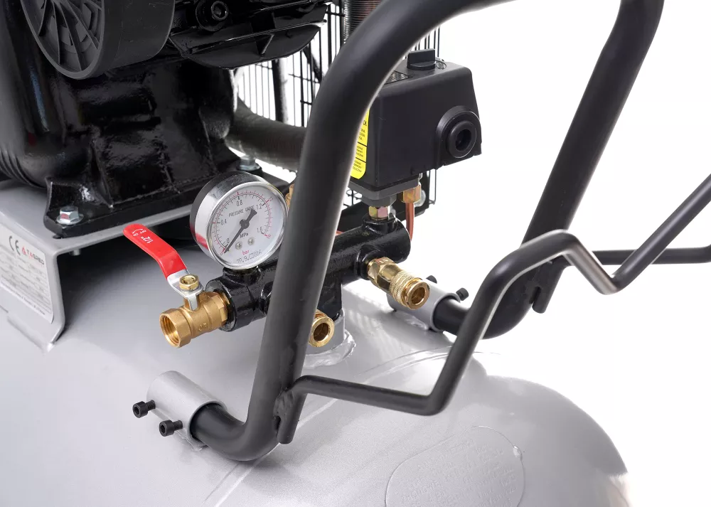 Compresor aer comprimat trifazic trifazat 300L 380V 12CP 1500L/min 8bar 3 pistoane+regulator dezumidificator (TA311B) [2]