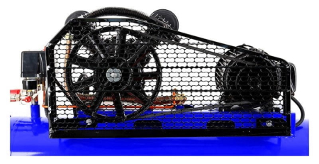 Compresor aer cu ulei 200L, 2 pistoane, 690L/min, 8 bar, 400V, transmisie curea (KD4063) [4]