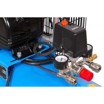 Compresor aer de ulei 100L 400V 3,8kW debit 660 l/min 2 pistoane 8 bar 2850 rpm (ALC-100-2/400V) [6]