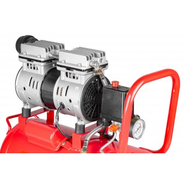 Compresor aer fara ulei 24L motor 2.1kW debit 310L/min presiune 7 bar alimentare 230V 1440 rpm silentios 60 db ( LXAC24-11LO) [2]