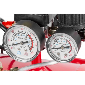 Compresor aer fara ulei silentios 50L motor 2,5 CP 310 l/min 7 bar 1440 rpm (LXAC50-21LO) [8]