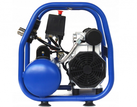 Compresor aer portabil 6L fara ulei silentios 1100W stomatologie (TA381) [7]
