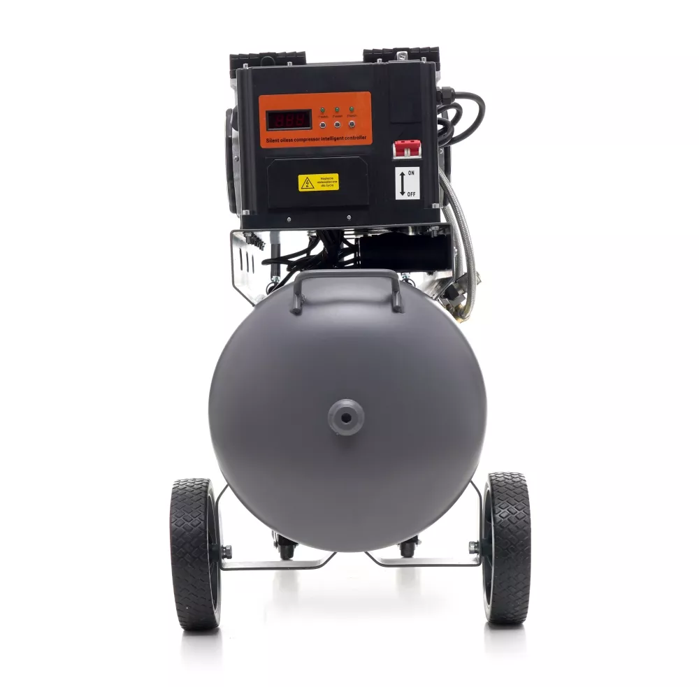 Compresor aer silentios 100L 230V 10BAR fara ulei 911L/min 3x2000W 8.2CP+regulator dezumidificator (TA3389) [10]