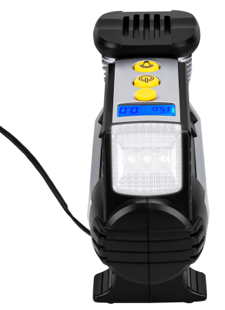 Compresor auto 12V 35 Lmin 6.9 bari cablu 3m lanterna LED afisaj LCD (KD3442) [5]