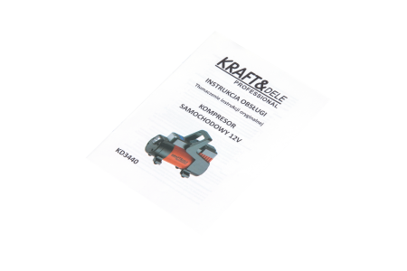 Compresor auto 12V 45 Lmin lanterna LED afisaj LCD (KD3440) [10]