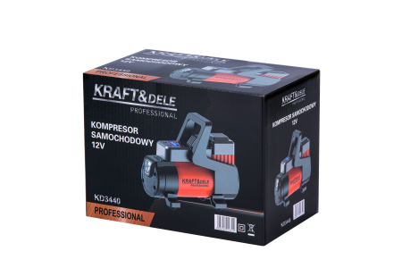Compresor auto 12V 45 Lmin lanterna LED afisaj LCD (KD3440) [13]