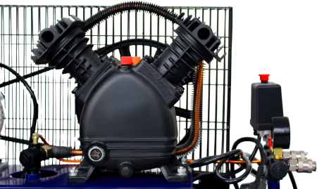 Compresor cu ulei 100L, 2800W, 480 l/min, 8 bar, 230V, 2 pistoane (KD4058) [2]
