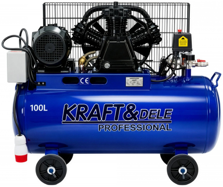 Compresoare - Compresor de ulei 100 L 4100 W 650 L/min (KD4066)