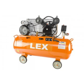 Compresoare - Compresor aer de ulei 150L cu motor 3,8 kW debit 660L/min presiune 8 bar alimentare 400V 2850 rpm (LXC150)