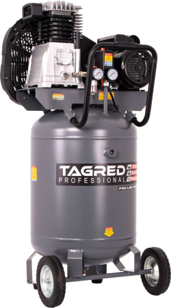 Compresoare - Compresor de ulei vertical profesional cu piston dublu 100l 10 bar (TA3401)