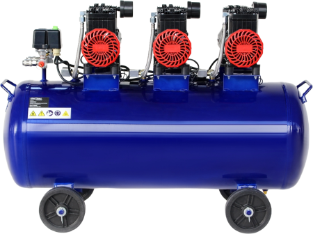 Compresor fara ulei 100L 6000W 660L/min 8 bar (KD4094) [3]