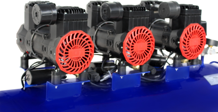 Compresor fara ulei 100L 6000W 660L/min 8 bar (KD4094) [1]