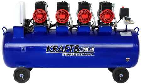 Scule electrice - Compresor fara ulei 120L 4 pistoane 400V 7kW 8 bar (KD4095)