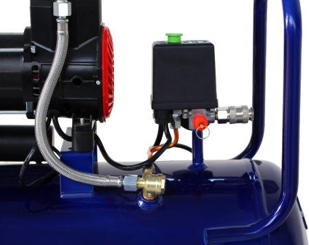 Compresor fara ulei 50L, 1500W, 230V, 8 bar, 290 l/min, nivel redus zgomot (KD4092) [8]