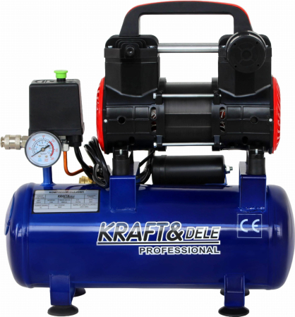 Scule electrice - Compresor fara ulei 9L, 1200W, 230V, 220 l/min, compact si portabil (KD4090)