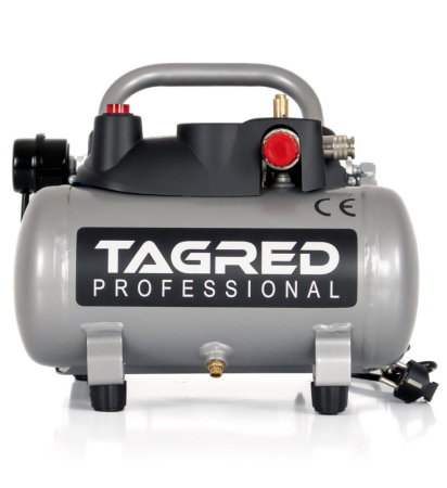 Scule electrice - Compresor fara ulei cu doua pistoane 6l 1100w 230v 8 bar (TA380)