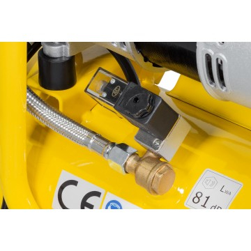 Compresor fara ulei silentios 6L 0,55 kW 2 pistoane 150l/min (ALAC6-LO) [12]