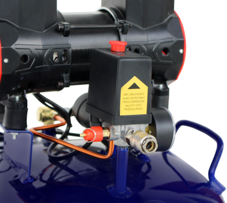 Compresor fara ulei vertical 50L 1500W 290L/min (KD4096) [6]